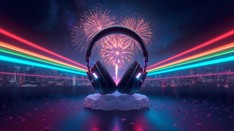 Elevate Your New Year Experience with Eye-Catching RGB Gaming Headphones
